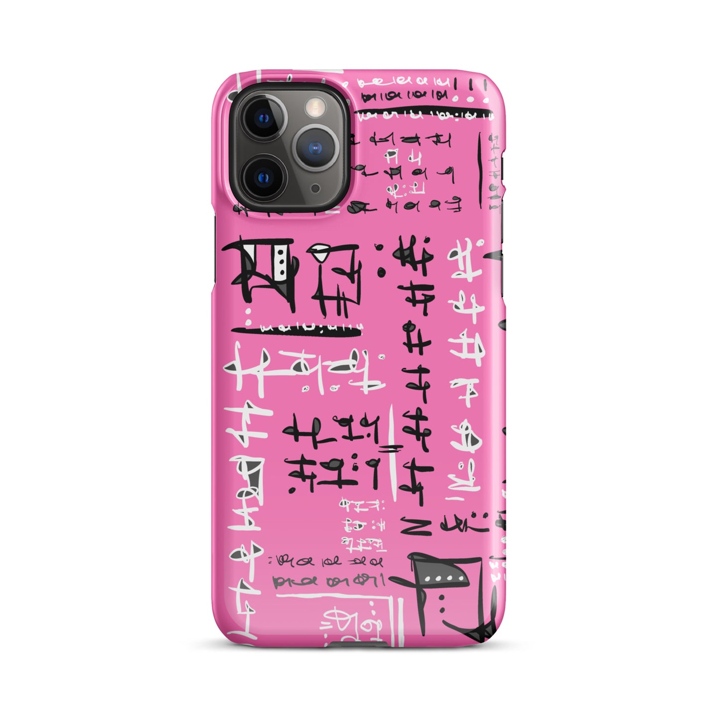 Pink case for iPhone