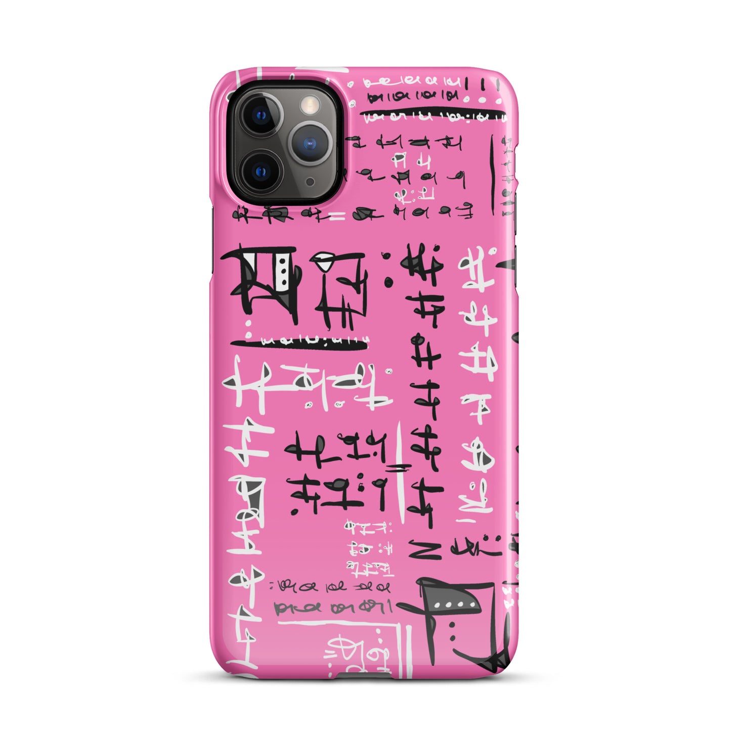 Pink case for iPhone