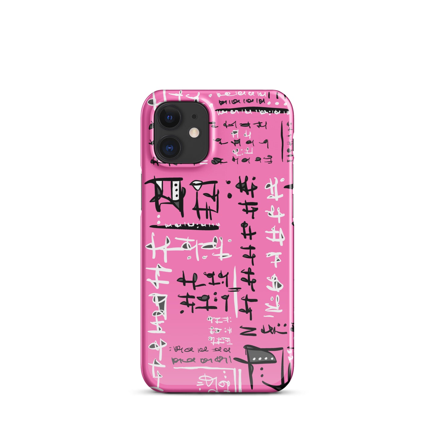 Pink case for iPhone
