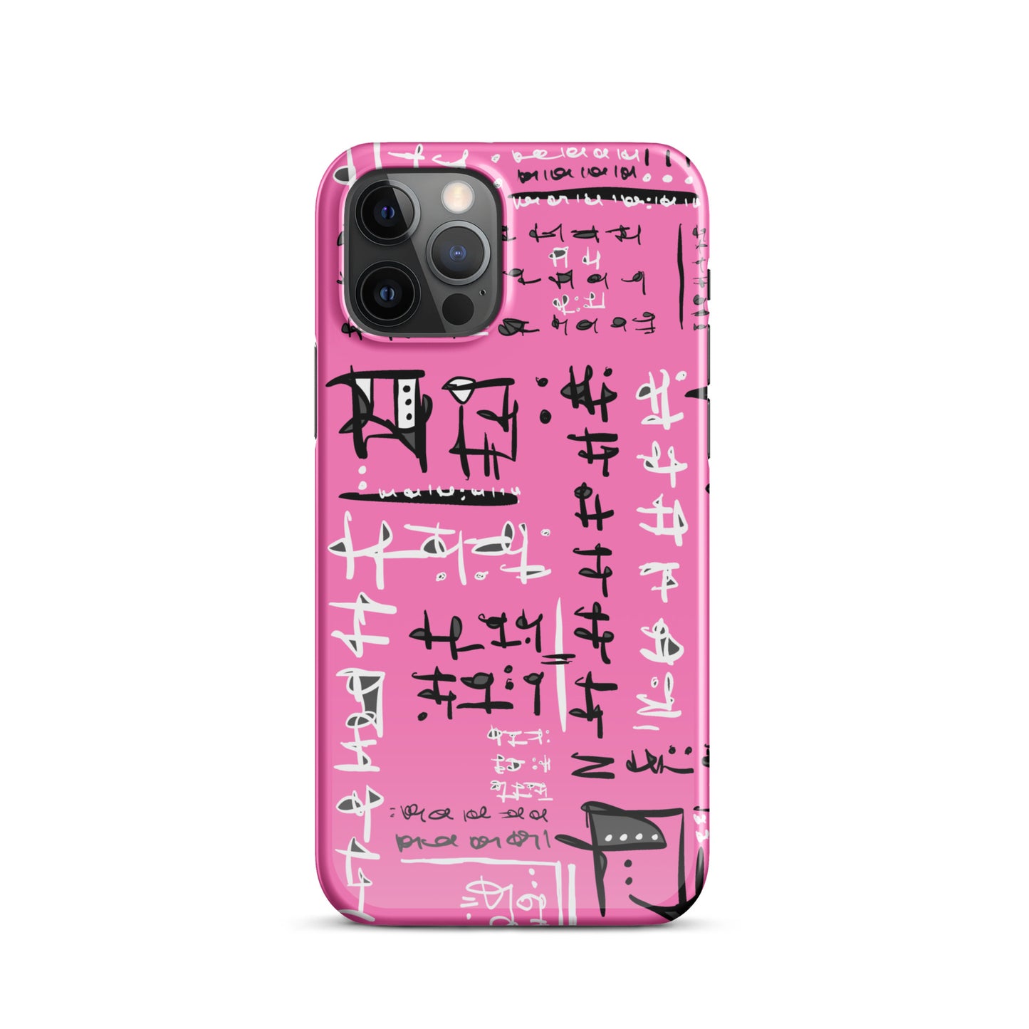 Pink case for iPhone