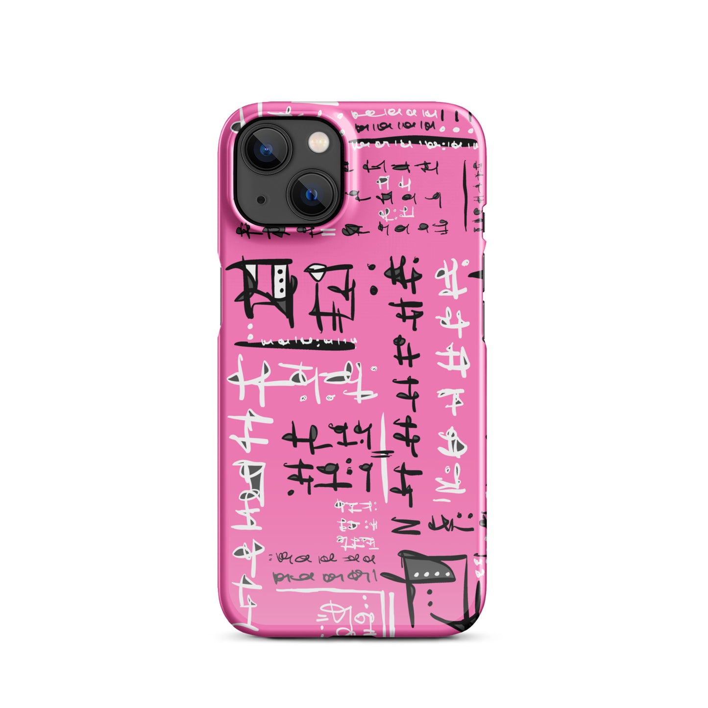 Pink case for iPhone