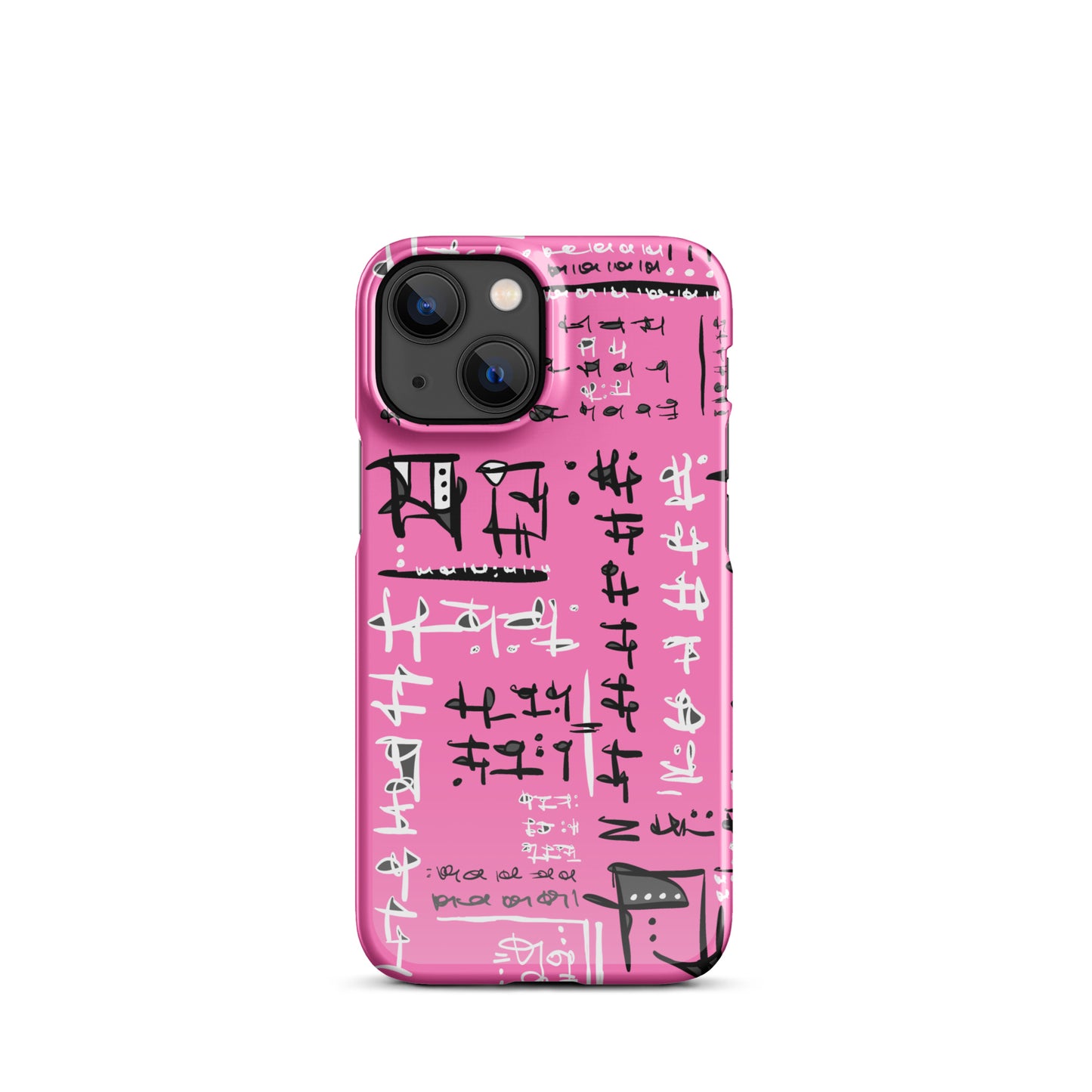 Pink case for iPhone