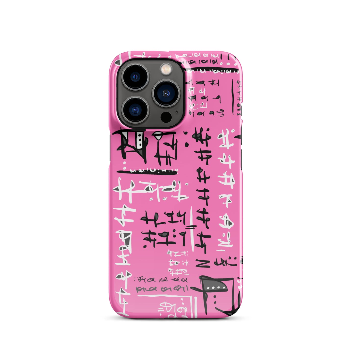 Pink case for iPhone