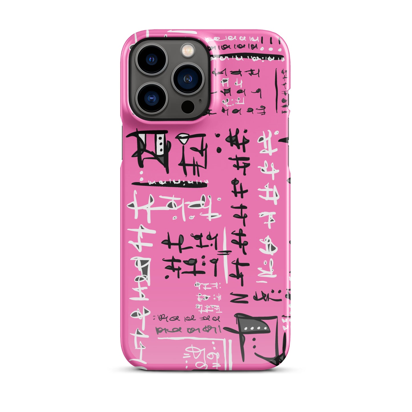 Pink case for iPhone