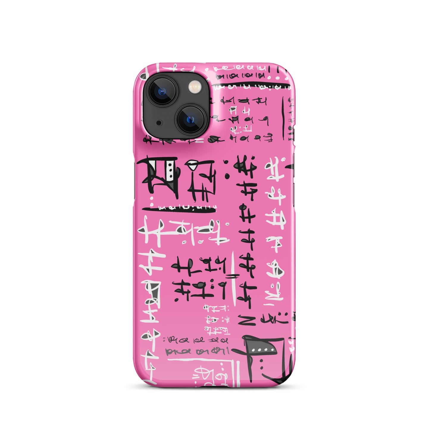 Pink case for iPhone