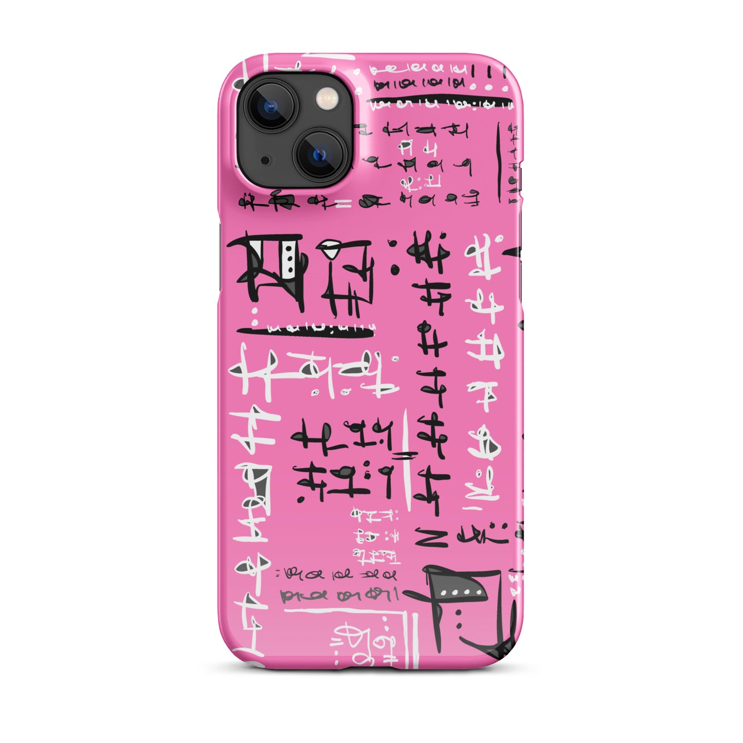 Pink case for iPhone