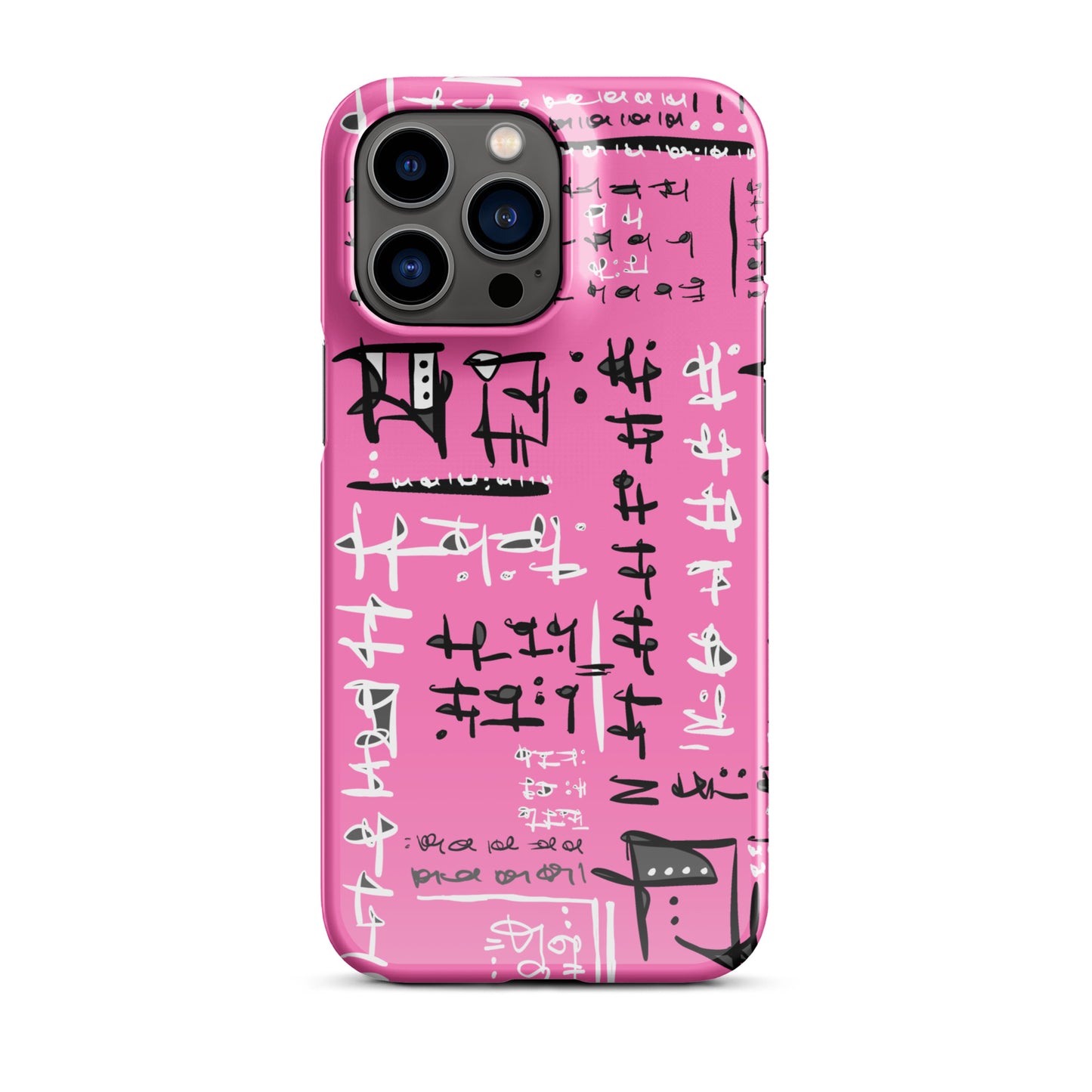 Pink case for iPhone