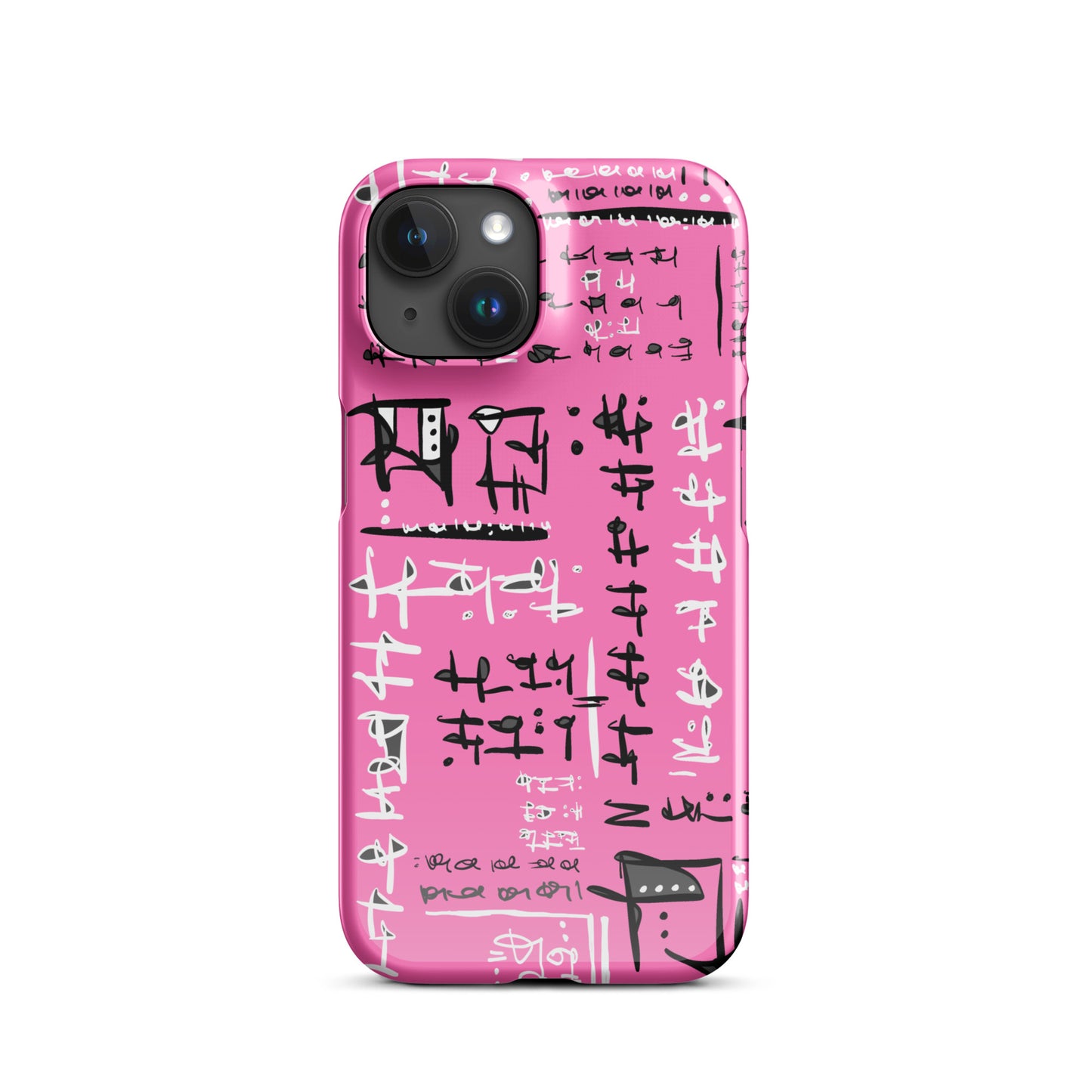 Pink case for iPhone