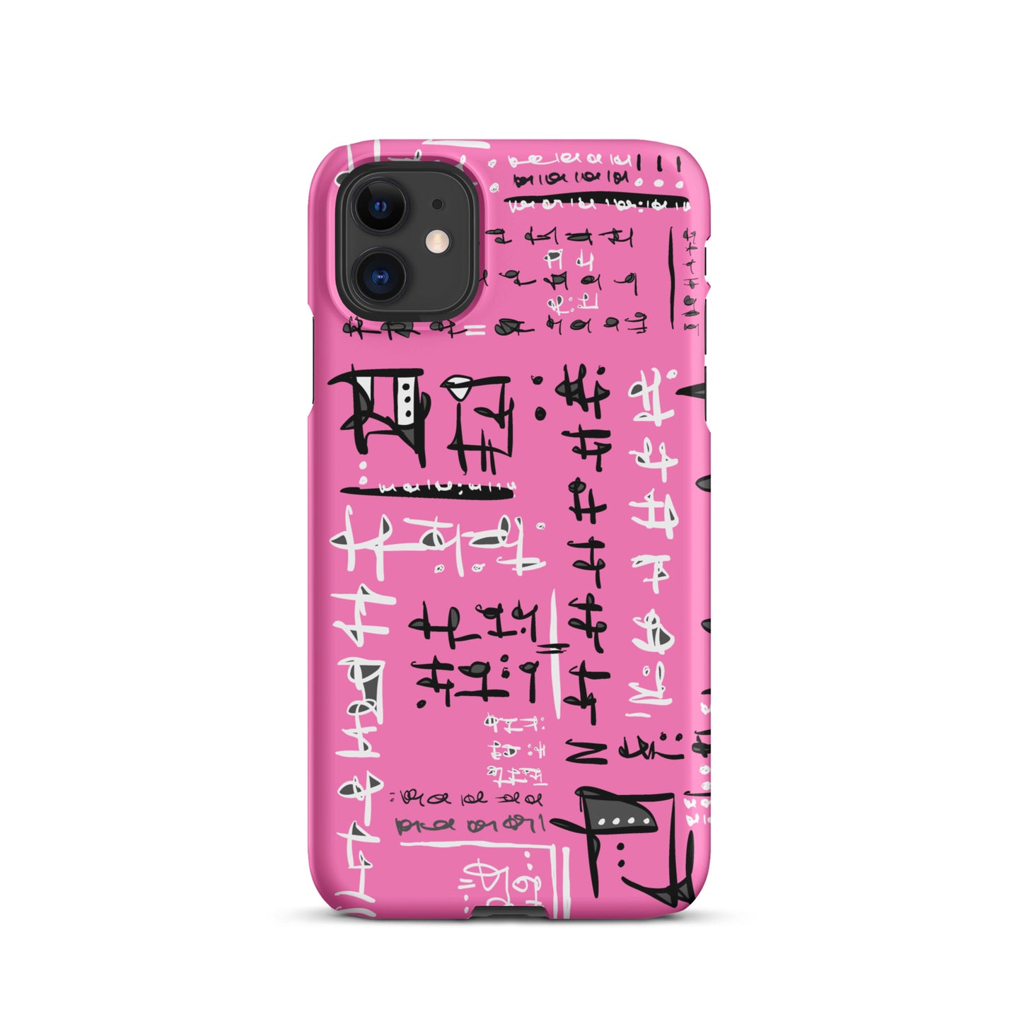 Pink case for iPhone