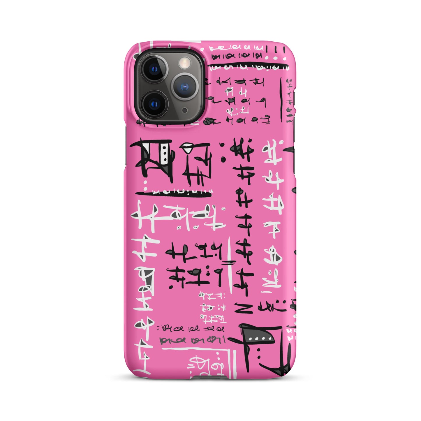Pink case for iPhone
