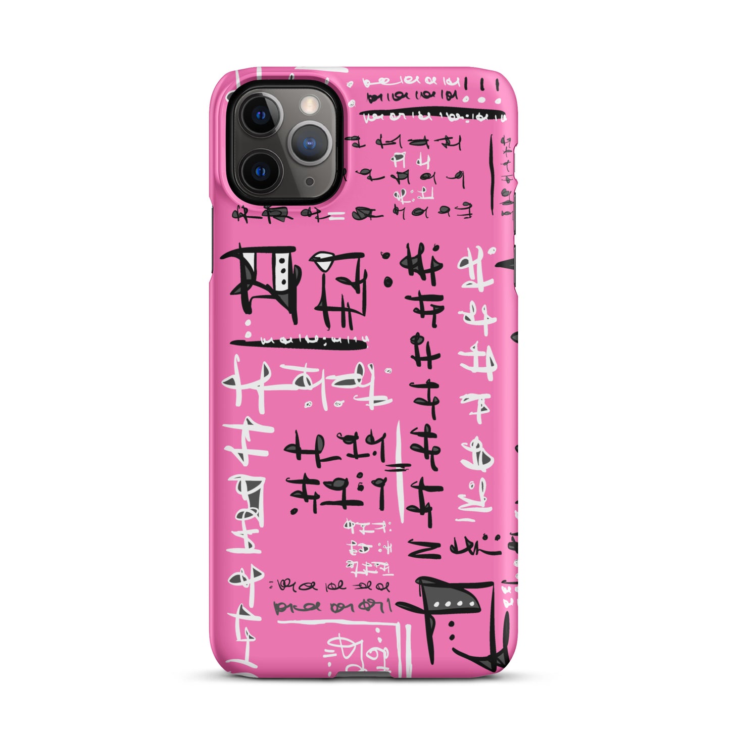 Pink case for iPhone