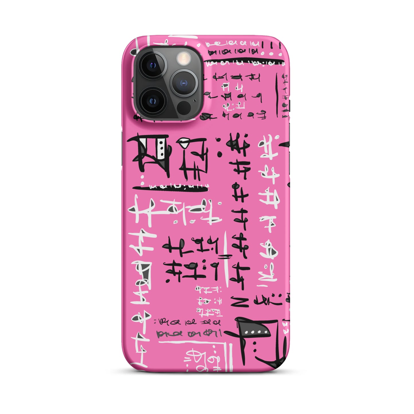 Pink case for iPhone
