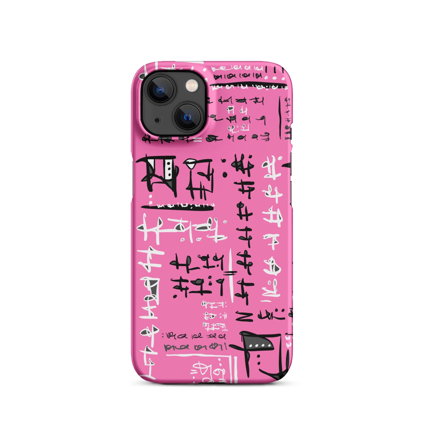 Pink case for iPhone