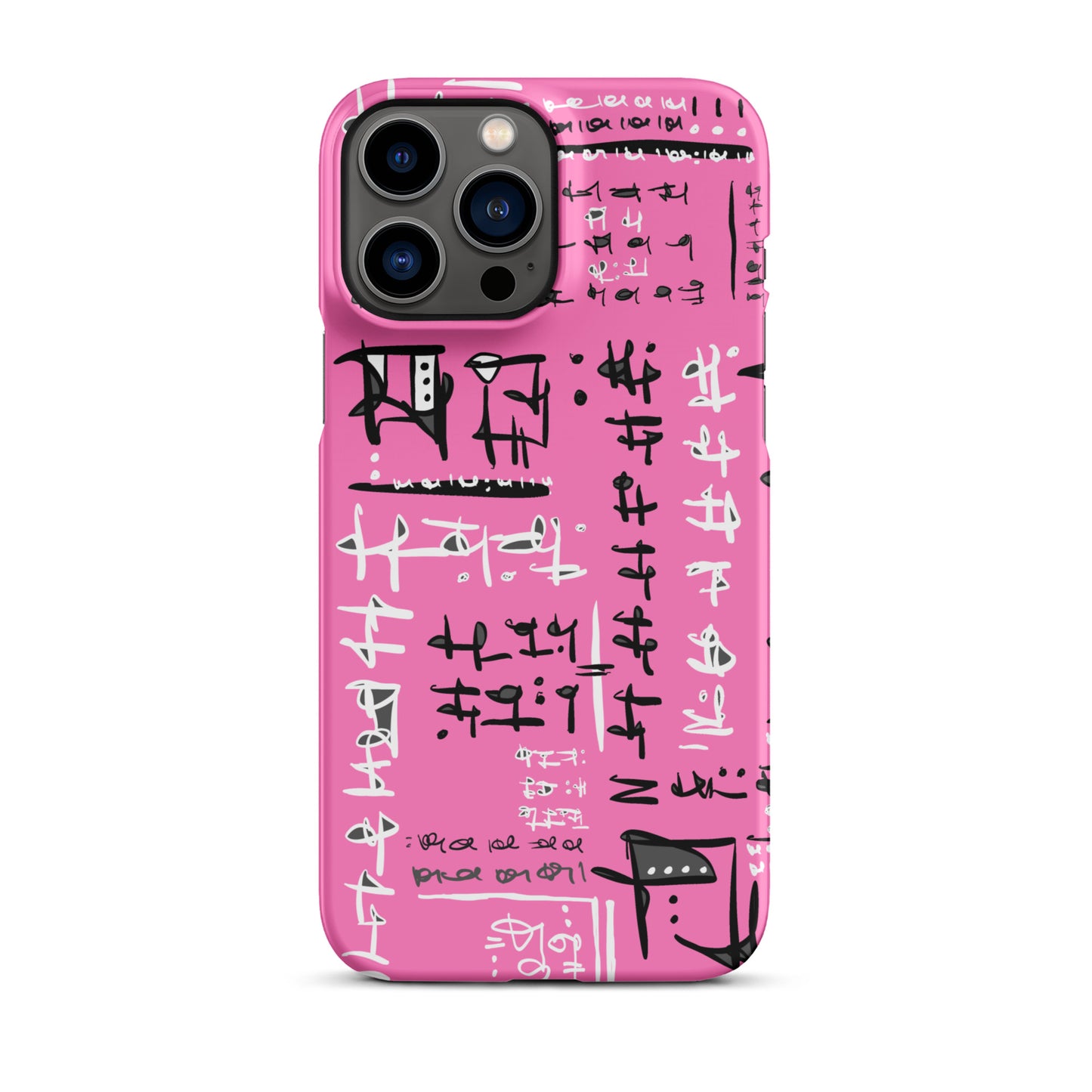 Pink case for iPhone