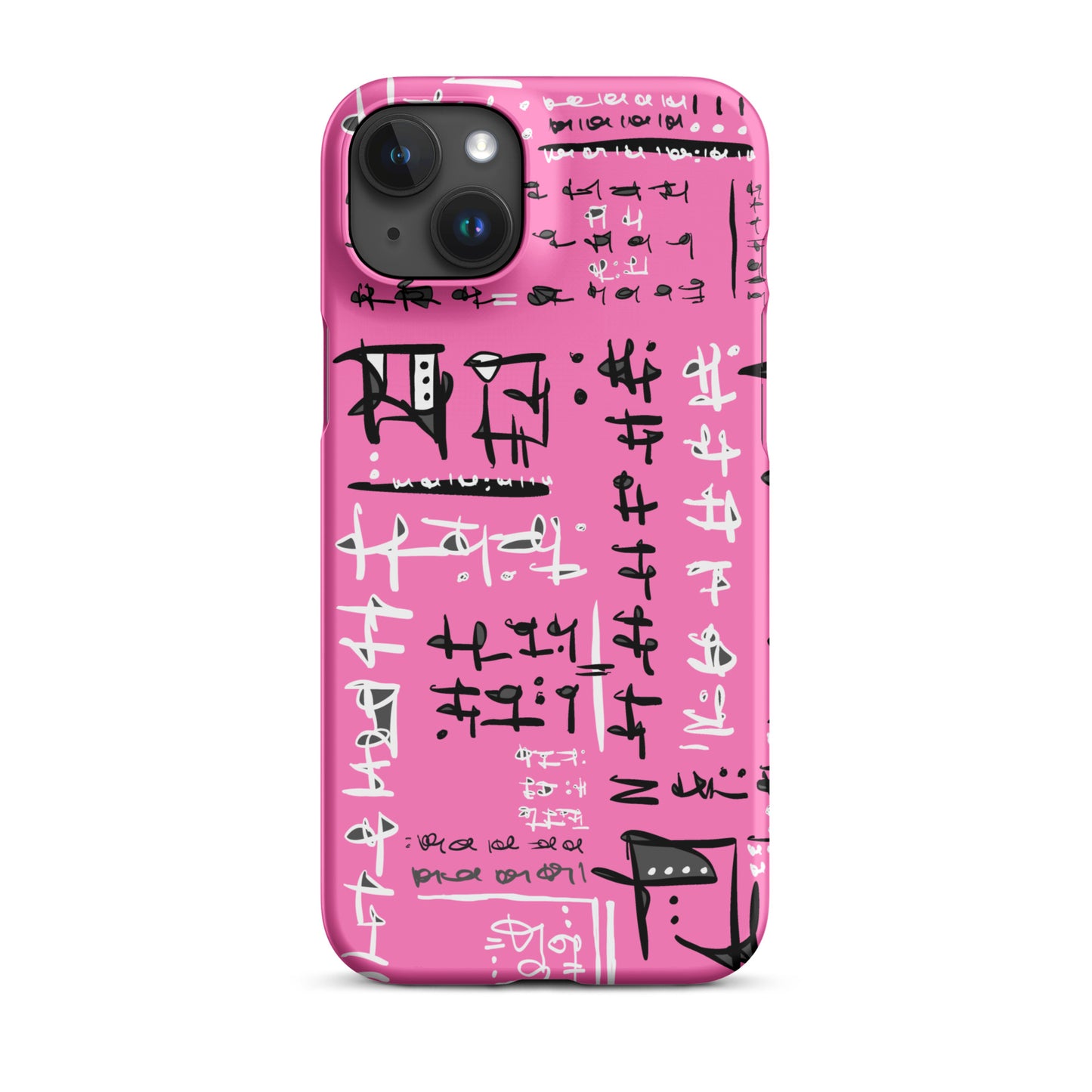 Pink case for iPhone