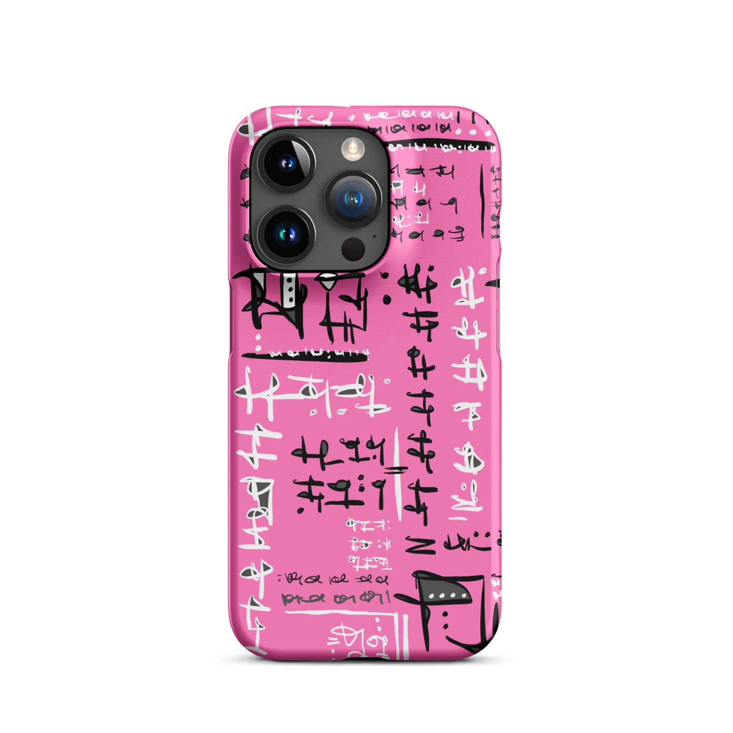 Pink case for iPhone