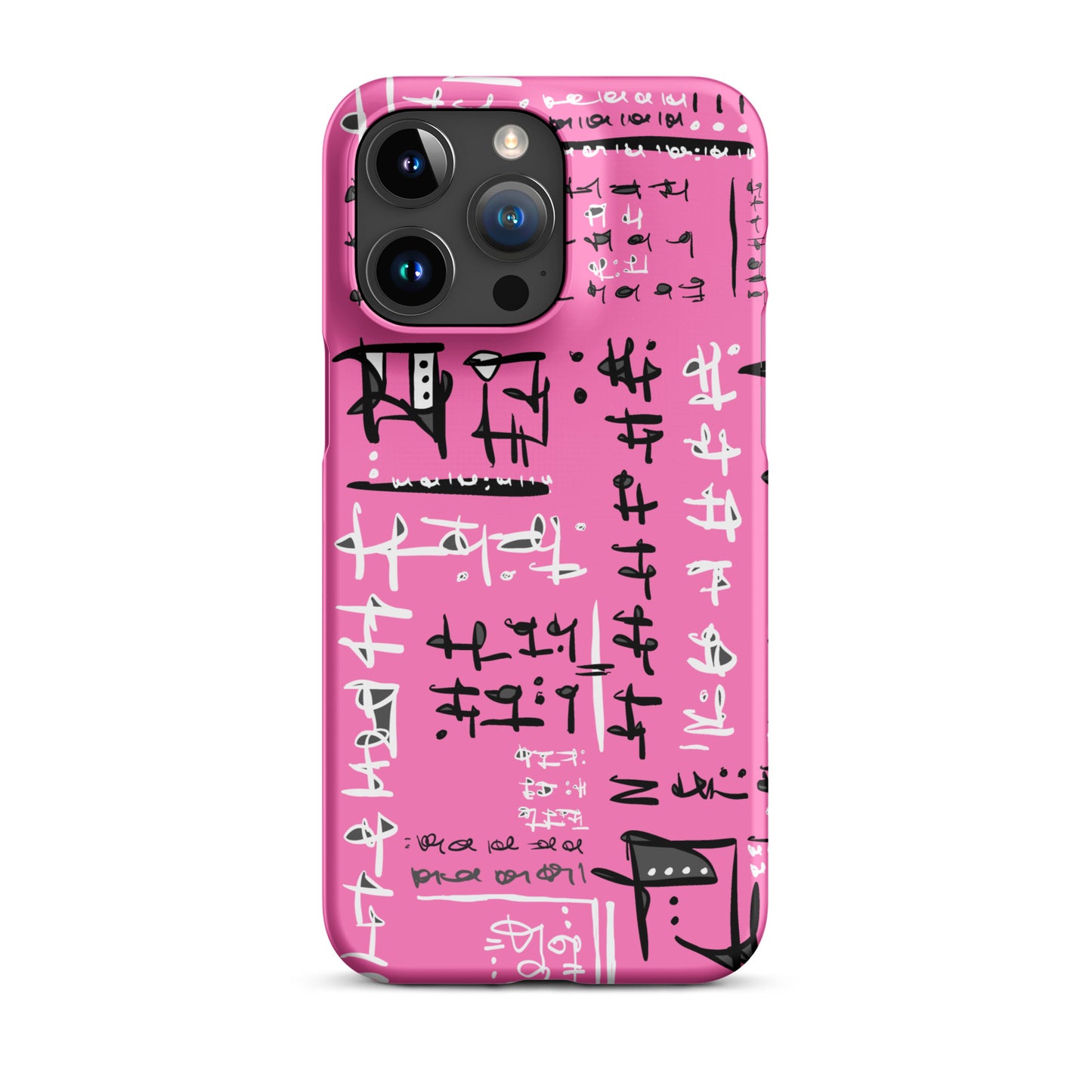 Pink case for iPhone