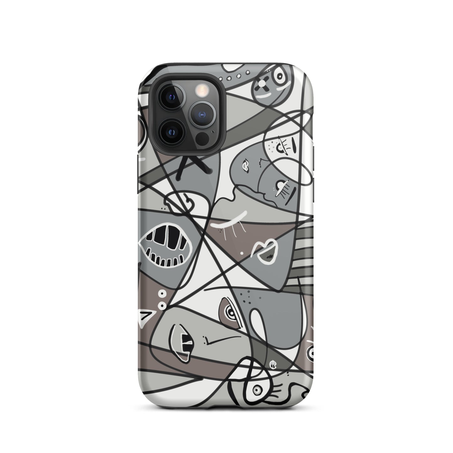 BW stylish iPhone case