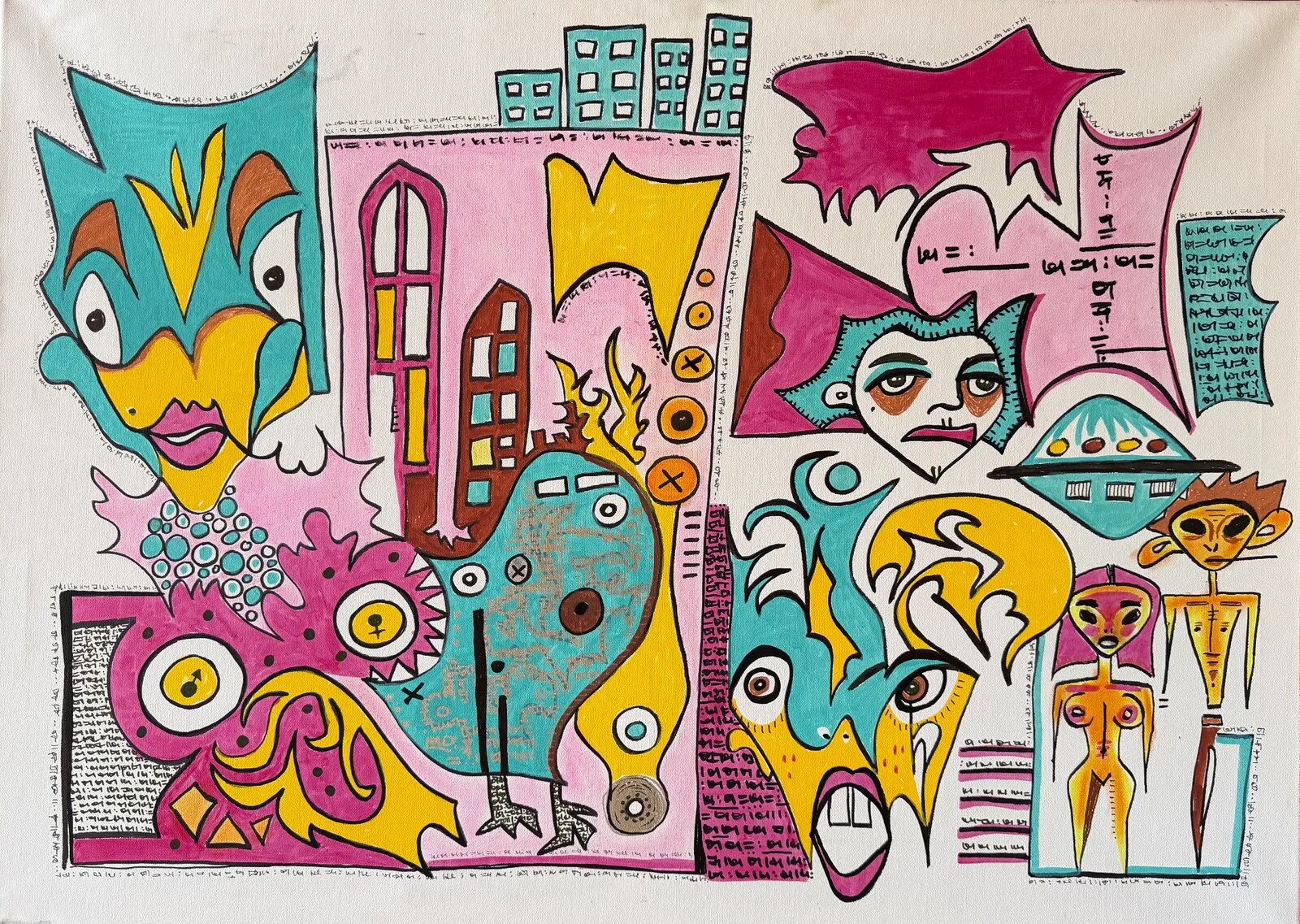 Original NAIVISTA painting