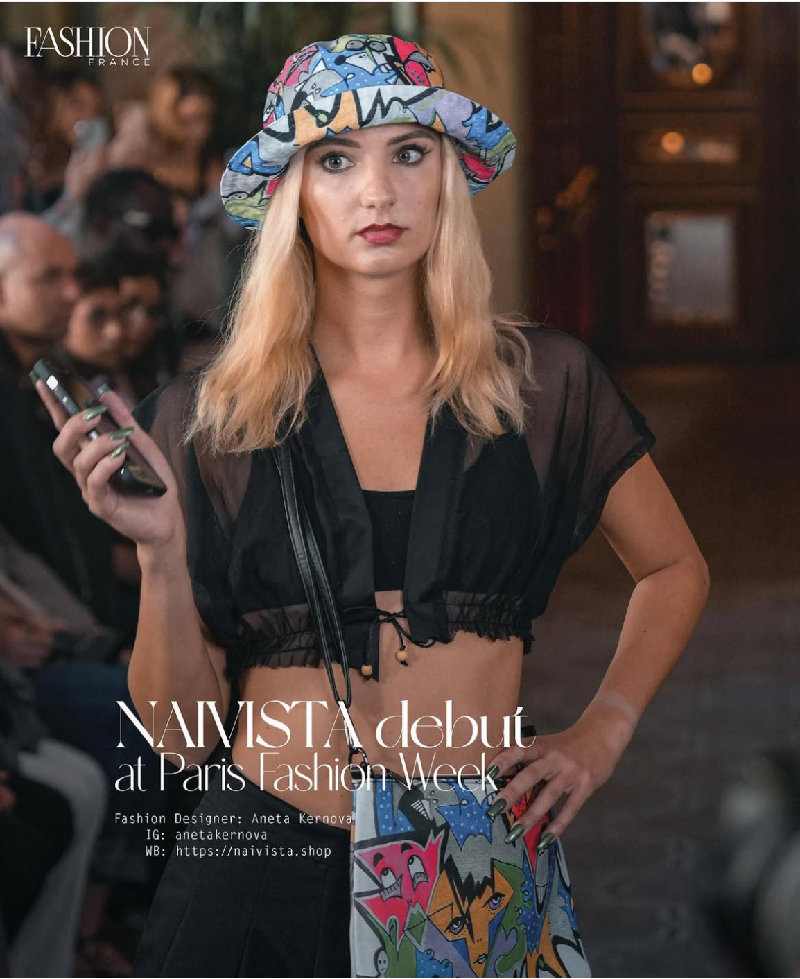 NAIVISTA featured in Paris Fashion Week