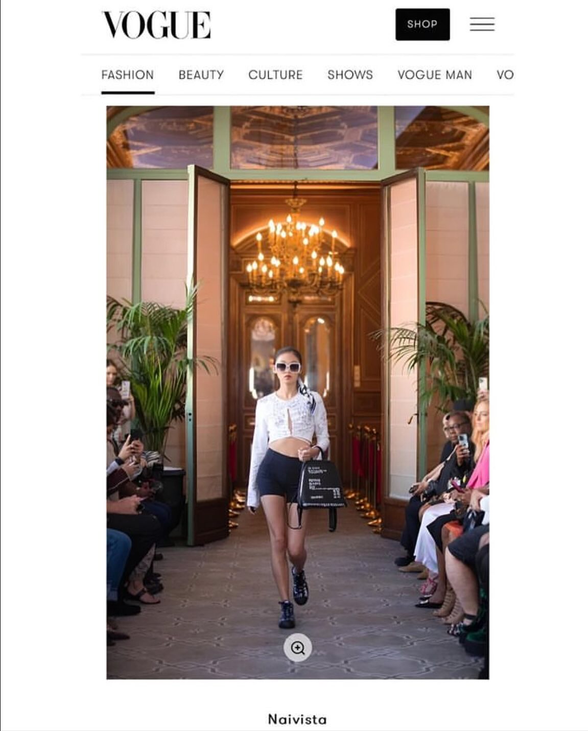 NAIVISTA featured in Vogue