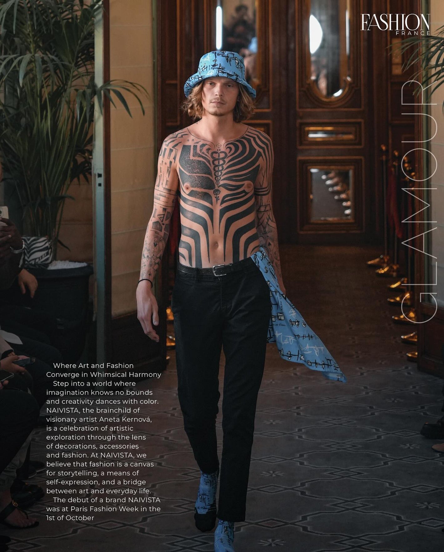 NAIVISTA runway look — Paris Fashion Week 2023